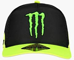 Valentino Rossi Cappellino Con Visiera Sponsor WRT,Unisex,One Size,Nero