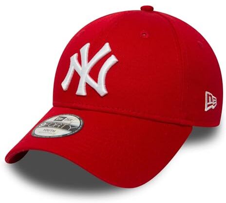 New Era 87728 K 940 MLB Bas Yan Cappellino, Giovane (Youth), Rosso/Bianco