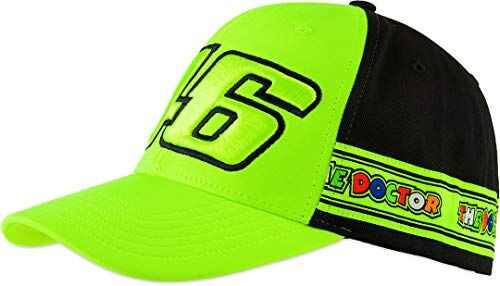 Valentino Rossi Collezione VR46 Classic, Cappello Unisex, Fluo, Unica