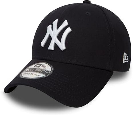 New Era 39THIRTY Classic York Yankees MLB cap 10145636, Mens cap with a Visor, Navy, M/L EU