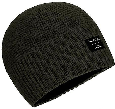 Salewa Sarner 2 Wool Beanie, Dark Olive, UNI58