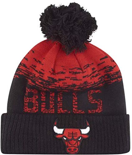 New Era NBA Sport Knit Cuff Chibul OTC Mütze Berretto da Baseball, Nero Red Bull, Einheits Unisex-Adulto