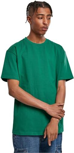 Urban Classics Maglietta Oversize, T-Shirt Uomo, Verde (Green), XS