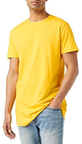 Urban Classics Maglietta Uomo a Maniche Corte, Long Tee Look Rilassato, T-Shirt in Cotone con Scollo Rotondo, Diversi Colori Disponibili, Taglie: XS–5XL