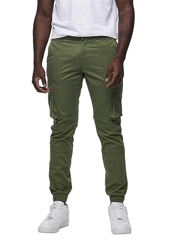 Only & SONS ONSCAM Stage Cargo Cuff PG 6687 Pantaloni, Olive Night, 29W x 32L Uomo