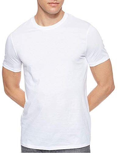 Armani EXCHANGE Pima Cotton Jersey Tee, T-Shirt, Uomo, Bianco, M