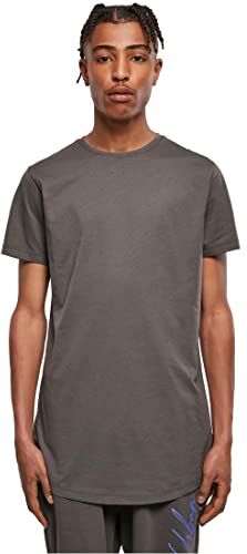 Urban Classics Maglietta Uomo a Maniche Corte, Long Tee Look Rilassato, T-Shirt in Cotone con Scollo Rotondo, Diversi Colori Disponibili, Taglie: XS–5XL