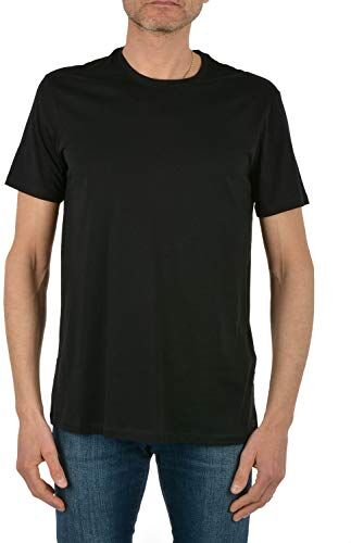 Armani EXCHANGE Pima Cotton Jersey Tee, T-Shirt, Uomo, Nero, XL