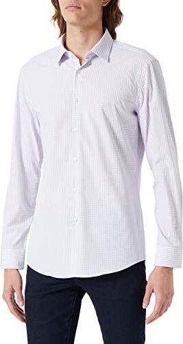 HUGO Kenno, Camicia Uomo, Light/Pastel Purple535, 47