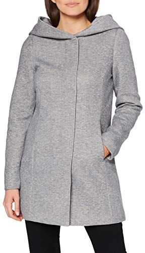 Vero Moda Vmverodona LS Jacket Noos Giubbotto, Grigio (Light Grey Melange Light Grey Melange), 44 (Taglia Unica: Medium) Donna