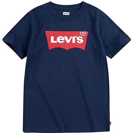 Levis Lvb Batwing Tee T-Shirt, Blu (Dress Blues), 5 Anni Bambini e Ragazzi