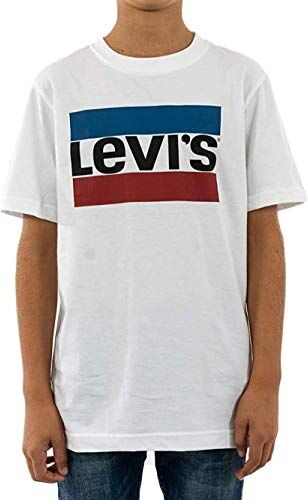 Levis Lvb Sportswear Logo Tee, T-shirt Bambini e ragazzi, Bianco (White), 10 anni