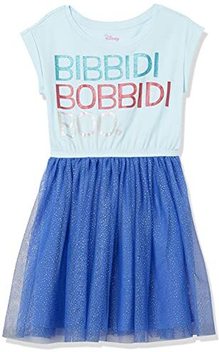 Amazon Essentials Disney   Marvel   Star Wars   Frozen   Princess Abiti tutù a Maniche Corte in Maglia (precedentemente Spotted Zebra) Bambine e Ragazze, Princess Bibbidi, 3 Anni