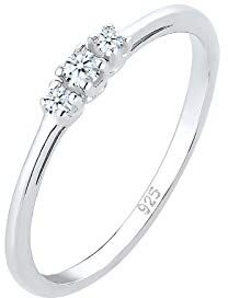 Elli Premium Anello Solitario Da Fidanzamento Donna Argento 0607772717_54