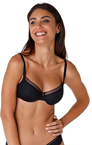 Lovable Reggiseno con Ferretto My Daily Comfort Donna, Nero, 85C