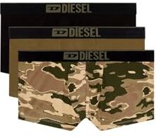 Diesel Umbx-damienthreepack, Boxer Uomo, Multicolore (E6814-0qiau), XL (Pacco da 3)