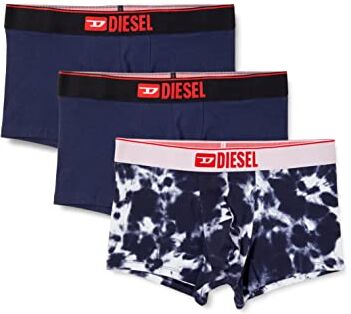 Diesel Umbx-damienthreepack, Boxer Uomo, Multicolore (E6478-0ngac), S (Pacco da 3)