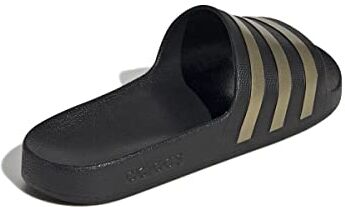 Adidas Adilette Aqua Slides, Unisex - Adulto, core black/gold met./core black, 36 2/3 EU