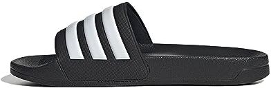 Adidas Adilette Shower Slides, Infradito Unisex-Adulto, Core Black Ftwr White Core Black, 47 1/3 EU