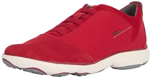 Geox U Nebula B, Scarpe da Ginnastica Uomo, Rosso, 47 EU