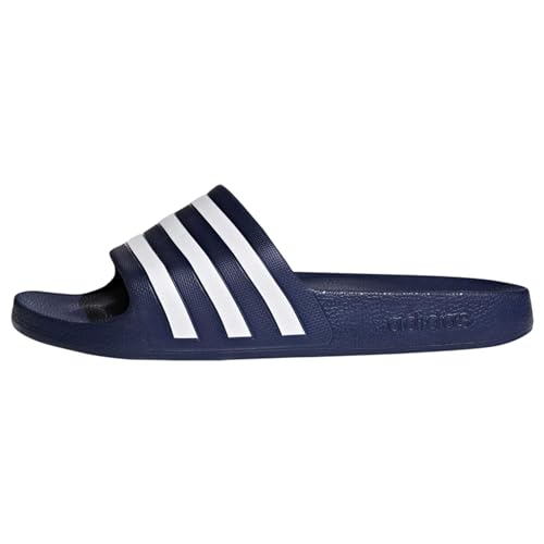 Adidas Adilette Aqua Slides, Unisex - Adulto, dark blue/ftwr white/dark blue, 39 EU