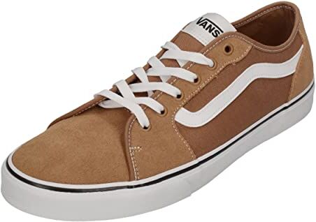 Vans Filmore Decon, Sneaker Uomo, Suede Canvas Light Brown White, 39 EU