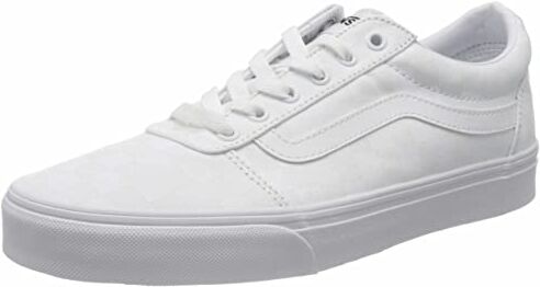 Vans Ward, Scarpe da Ginnastica Donna, Checkerboard White/White, 41 EU