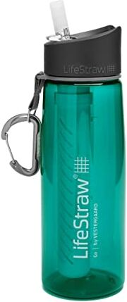 LifeStraw Go Water Bottle with Filter; 22oz; Dark Teal