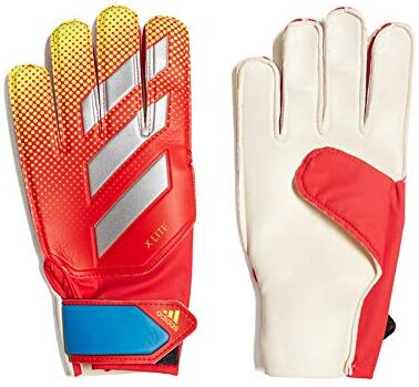 Adidas DN8537, Guanti da Portiere Unisex – Adulto, Active Rosso/Solar Giallo/Football Blu, 5