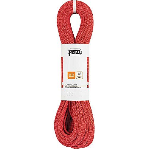 Petzl Verticality - Mezza Corda, Unisex, R21BR 050, Rot, 50 m