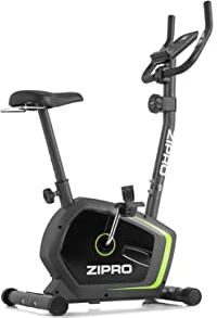 Zipro Cyclette Drift, Fitness Bike Ergometrico, Trainer Magnetico per Bicicletta, Ergometro fino a 120 kg, Bici da Interno, Cyclette per Allenamenti Domestici, Batteria Operata