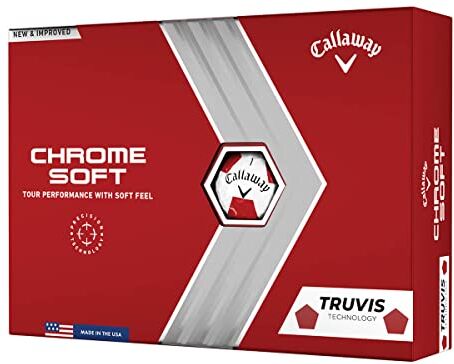 Callaway Golf Chrome Soft, Palline da Golf, Edizione 2022