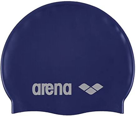 Arena Classic Silicone Cuffia Unisex in Silicone, Cuffia Piscina Donna e Uomo, Cuffia Nuoto con Bordo Rinforzato, Cuffia Morbida e Resistente