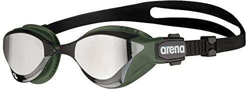 Arena Cobra Tri Swipe Mr, Occhialini Unisex Adulto, SILVER-ARMY, Taglia unica