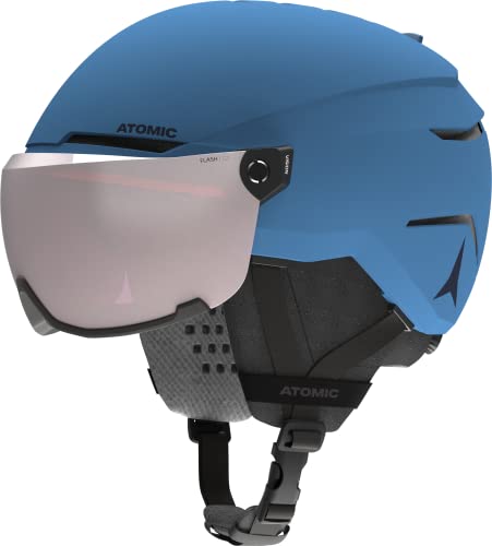 Atomic Savor Jr, Helmets Unisex-Youth, Blu, 51-55