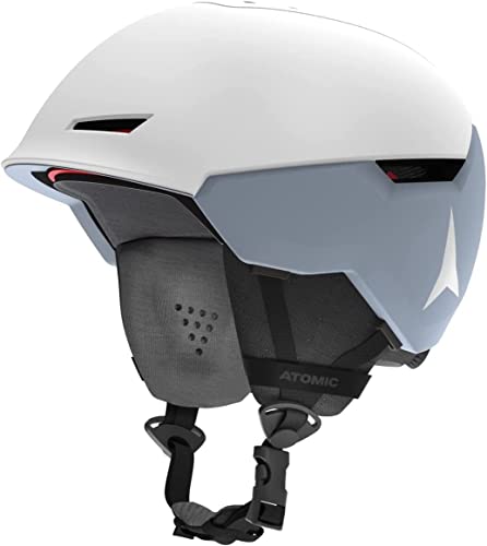 Atomic Revent+ LF, Casco da Sci Unisex, Bianco/Grigio Chiaro, 55-59 cm