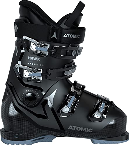 Atomic HAWX Magna 85 W, Scarponi da Sci Donna, Nero Denim Argento, 27/27.5