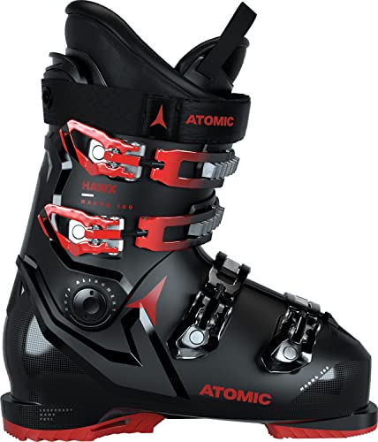 Atomic HAWX Magna 100, Scarponi da Sci unisex-adulto, Rosso Nero, 29/29.5