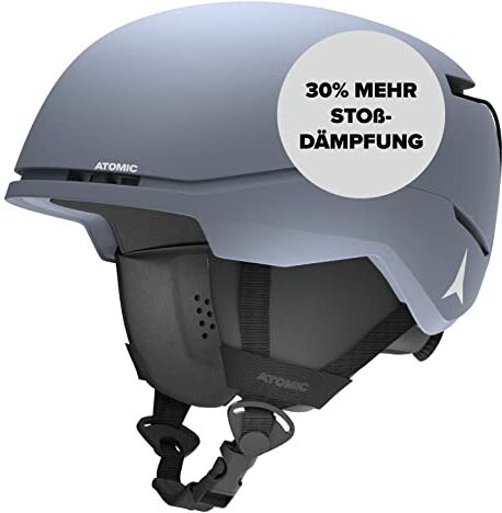 Atomic FOUR JR, Casco da Sci per Bambini, XS (48-52 cm), Grigio