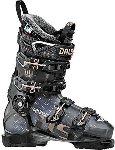 Dalbello DS 110 W LS Trans/Black, Scarponi da Sci Donna, Nero, 24.5