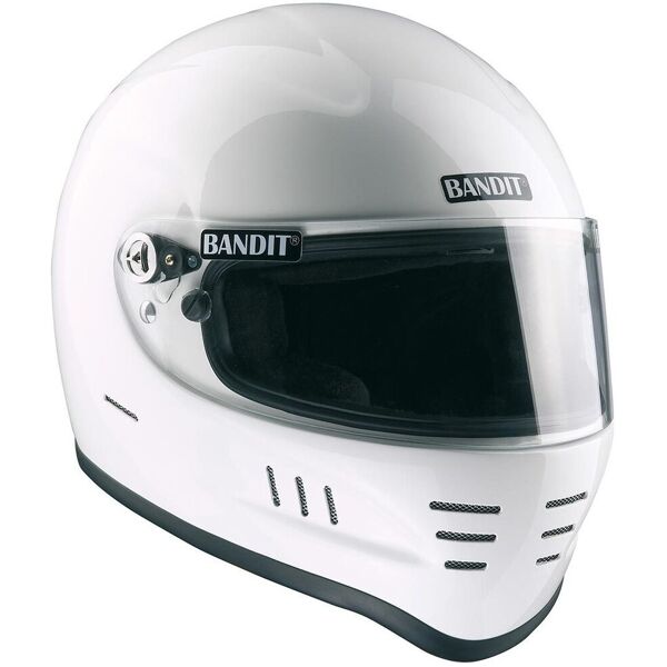 bandit sa snell casco del motociclo bianco xs