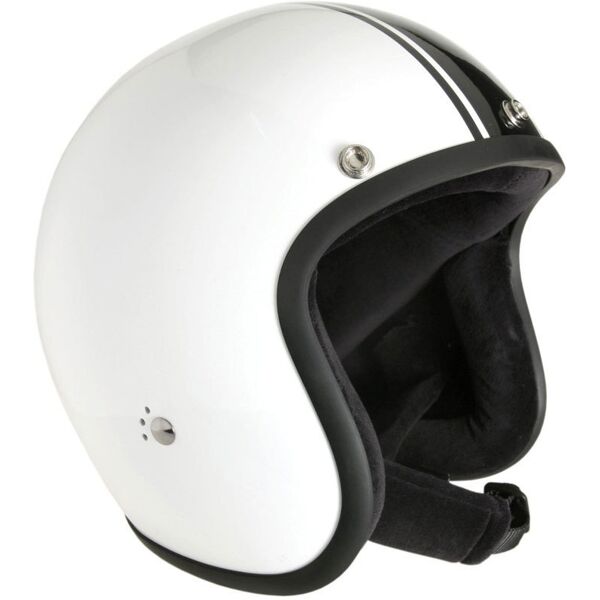 bandit jet classic casco jet nero bianco xs