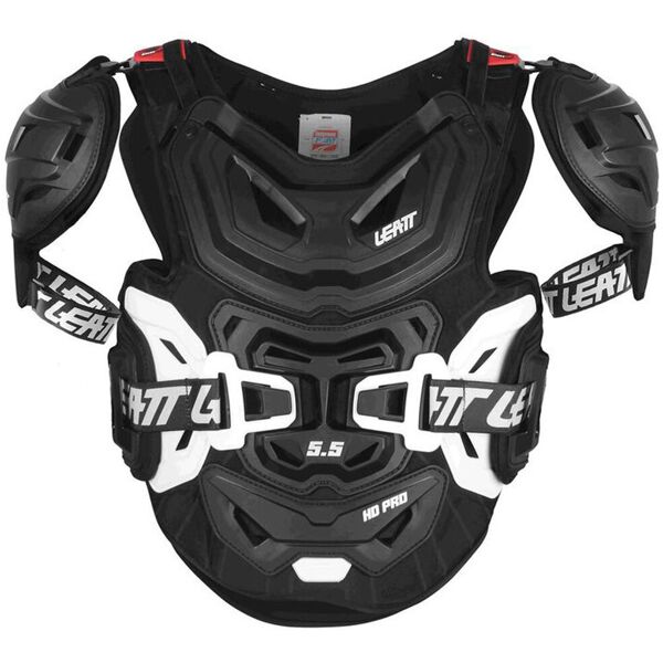 leatt 5.5 pro hd protezione toracica nero s m l xl