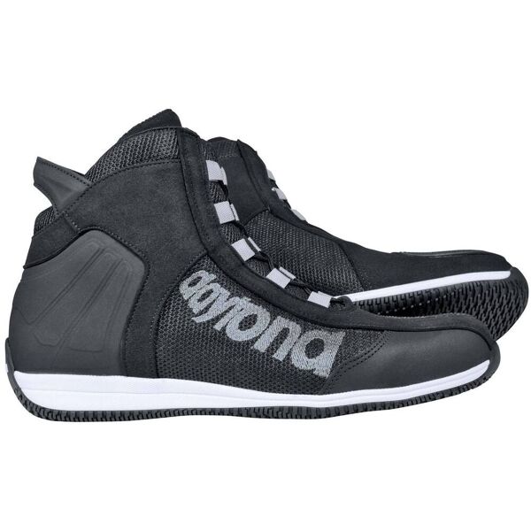 daytona ac4 wd scarpe moto nero bianco 36