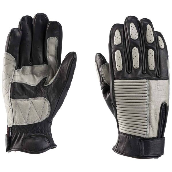 blauer banner guanti da moto nero grigio l