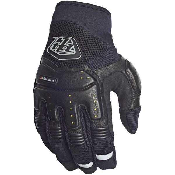 lee adventure radius guanti da moto nero m