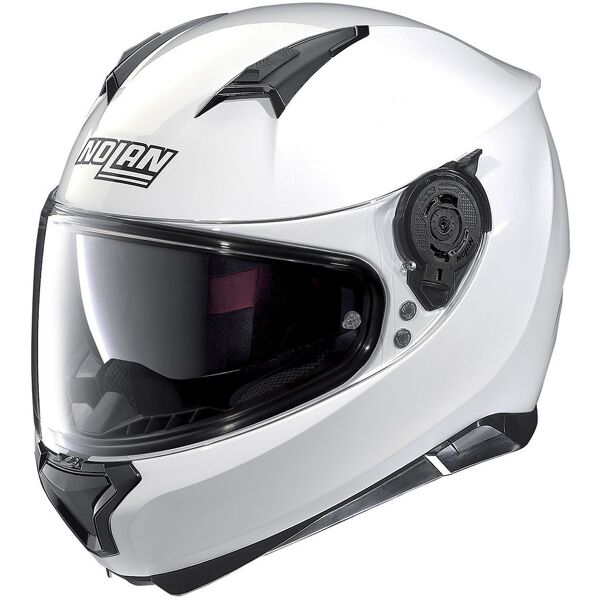 nolan n87 special plus n-com casco bianco 2xs