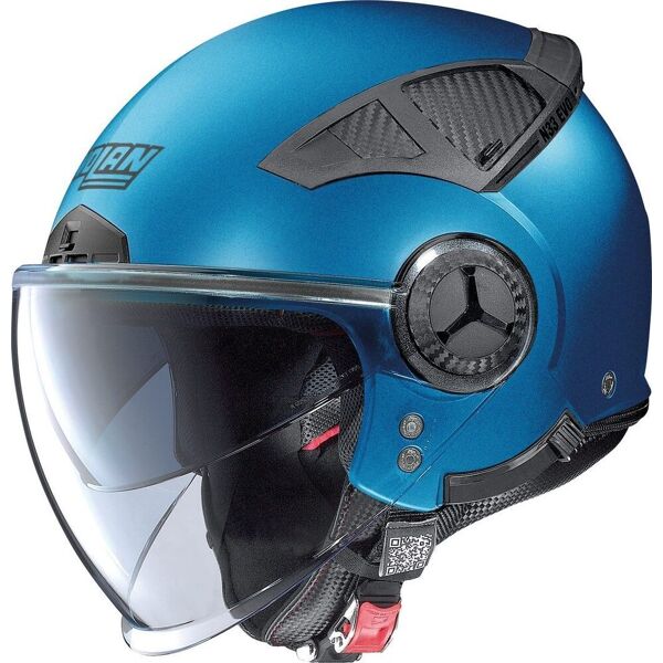 nolan n33 evo classic casco jet blu 2xs