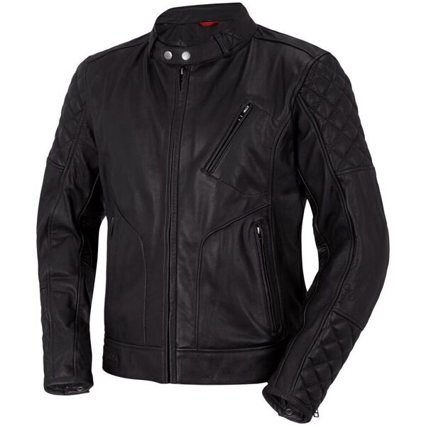 bogotto chicago retro giacca in pelle moto nero 54