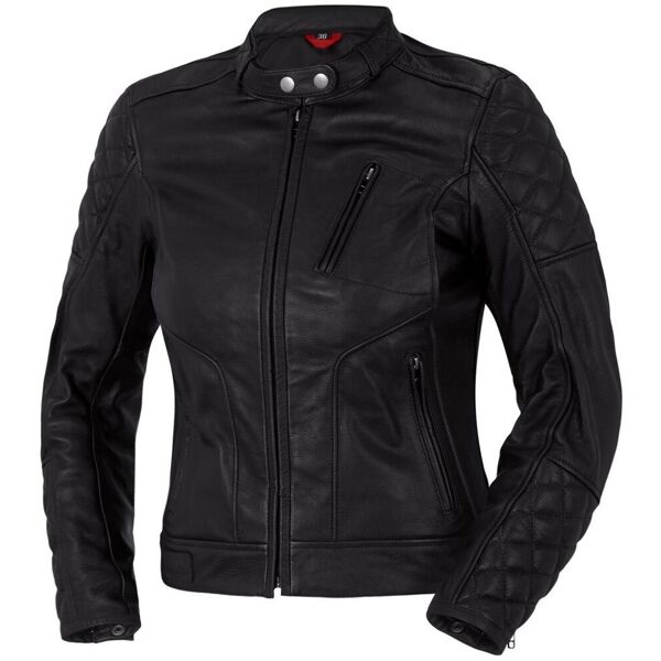 bogotto chicago retro giacca di pelle moto da donna nero 42